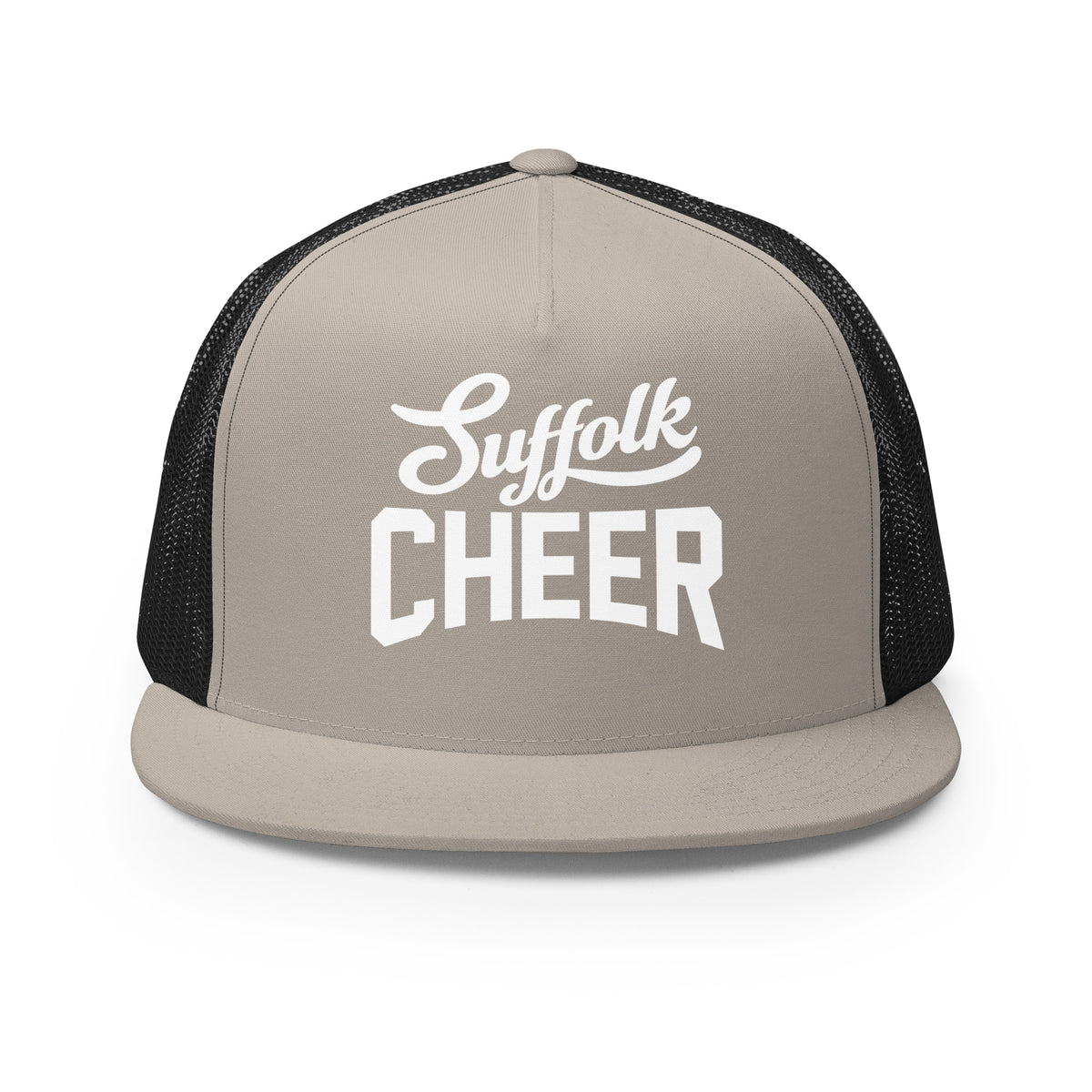 Performance | 5 Panel Trucker Cap | Suffolk University Cheerleading | Vanguard Logo