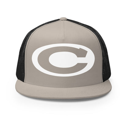 Performance | 5 Panel Trucker Cap | Central West Girls Lacrosse | Emblem Logo