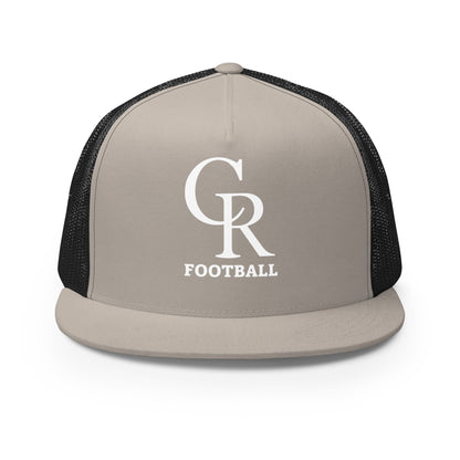 Performance | 5 Panel Trucker Cap | Chestnut Ridge Lions Football | Lettermark Logo
