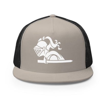 Performance | 5 Panel Trucker Cap | Kimball Cheer | Emblem Logo