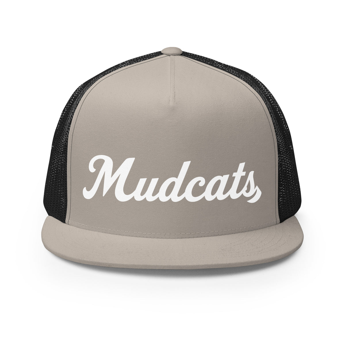 Performance | 5 Panel Trucker Cap | Geneseo Mudcats | Lettermark Logo