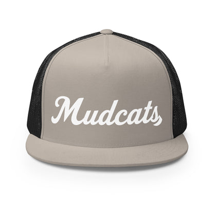 Performance | 5 Panel Trucker Cap | Geneseo Mudcats | Lettermark Logo