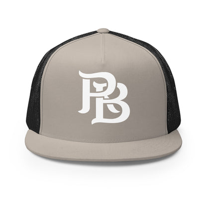 Performance | 5 Panel Trucker Cap | South Bend River Bandits | Emblem Logo