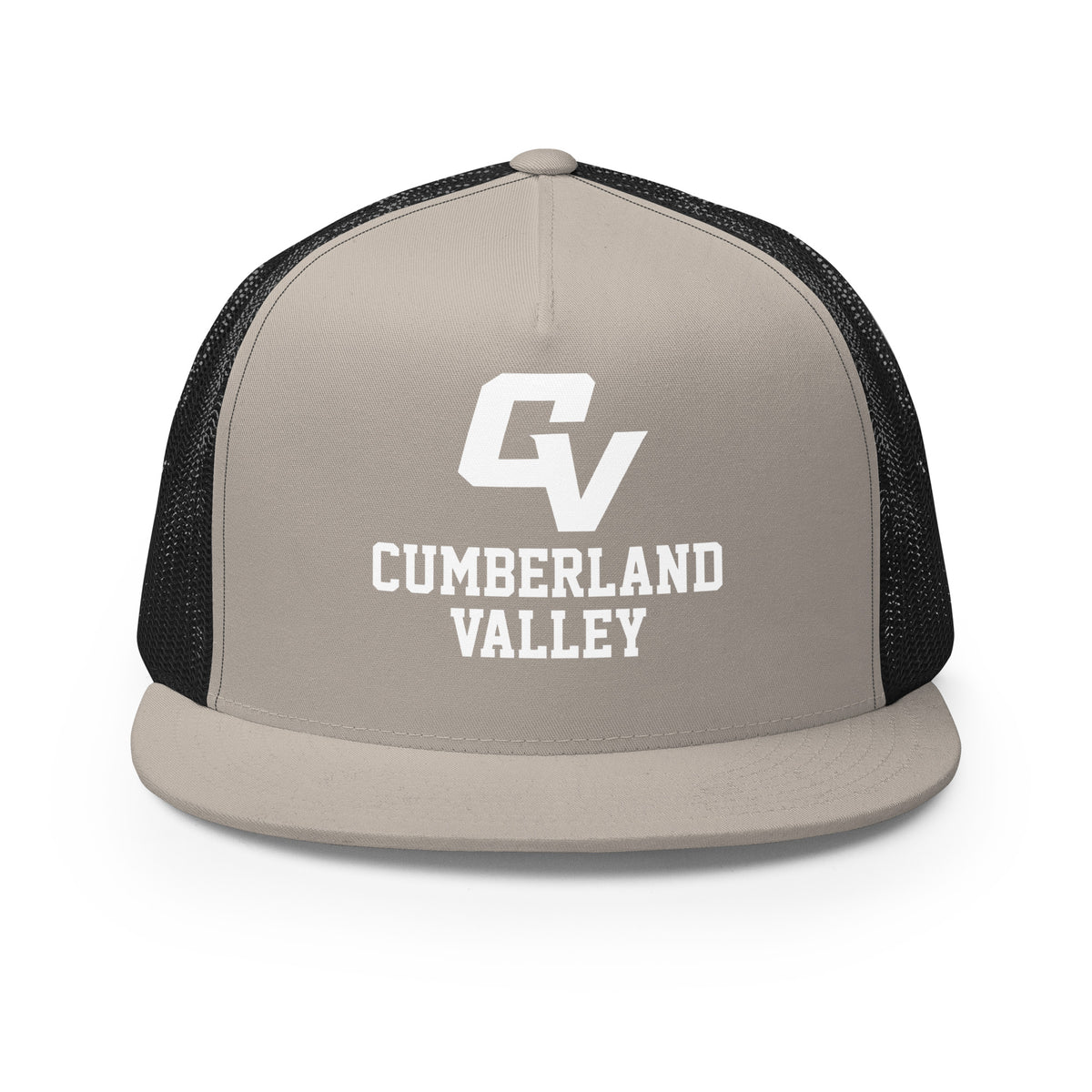 Performance | 5 Panel Trucker Cap | Cumberland Valley Coyotes Football | Emblem Logo