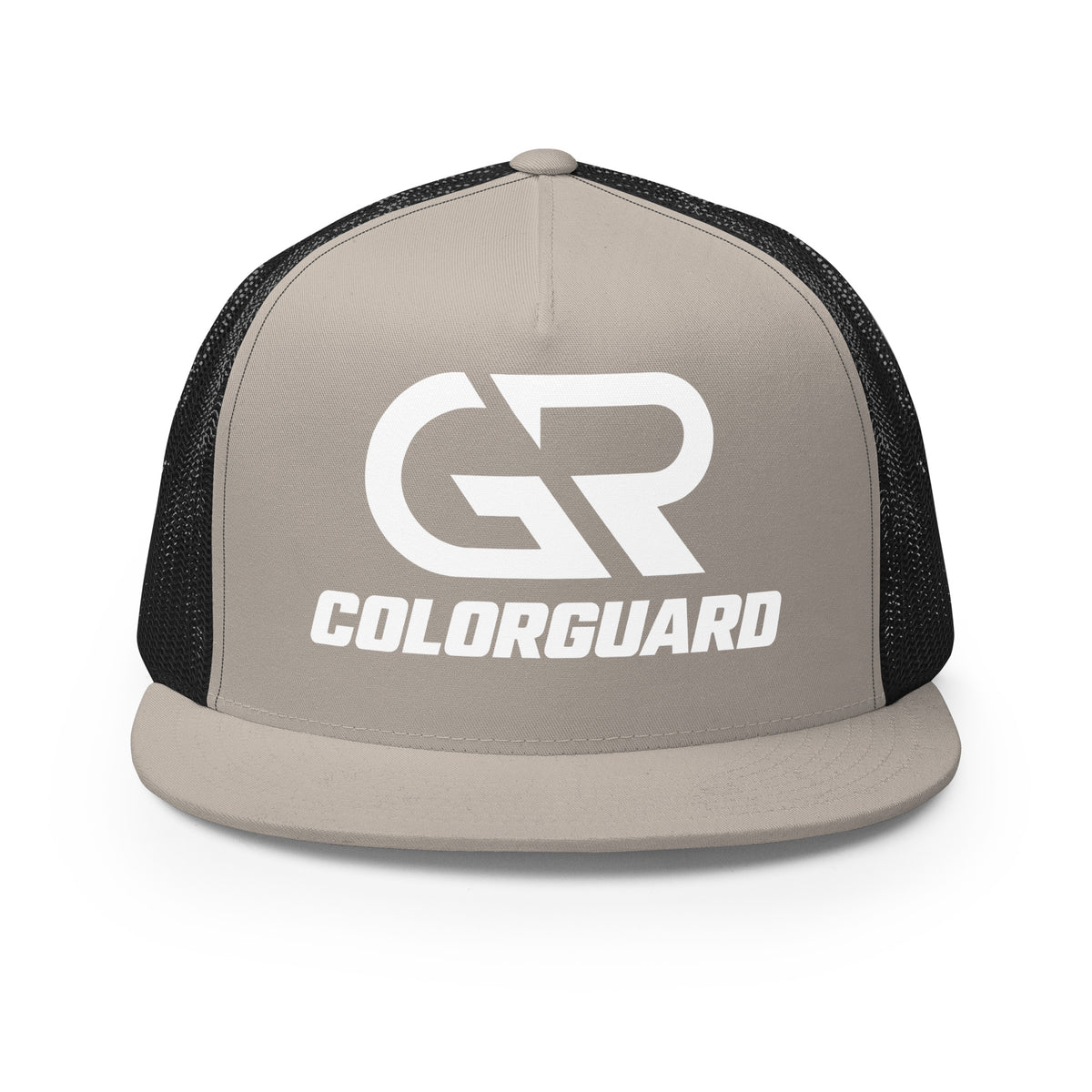 Performance | 5 Panel Trucker Cap | George Ranch High School Colorguard | Emblem Logo
