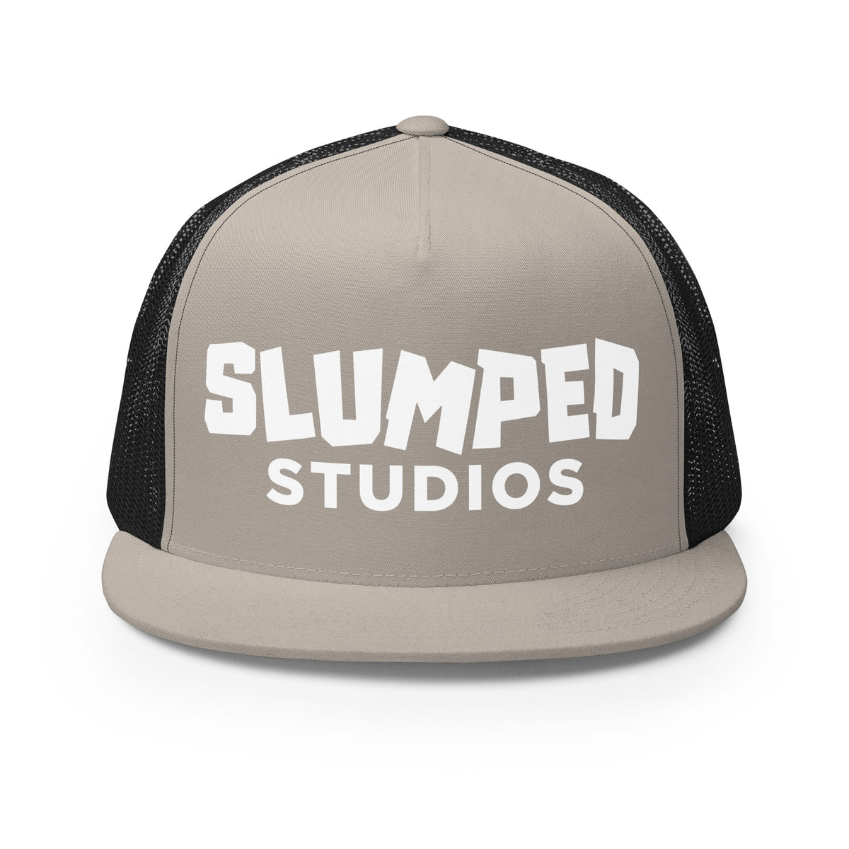 Performance | 5 Panel Trucker Cap | SlumpedStudios | Crest Logo