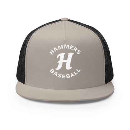 Performance | 5 Panel Trucker Cap | Hammers Baseball (10U) | Badge Logo