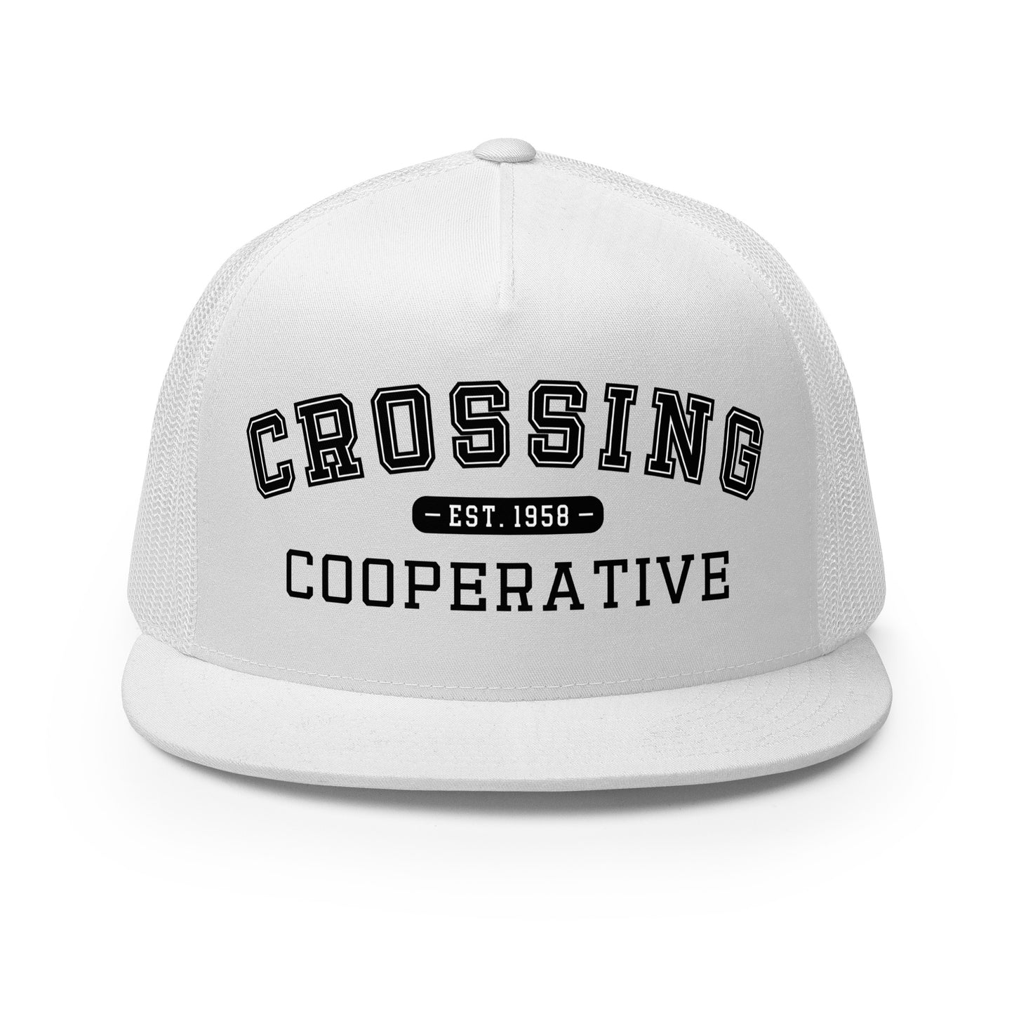 Performance | 5 Panel Trucker Cap | CCNS | Collegiate Logo