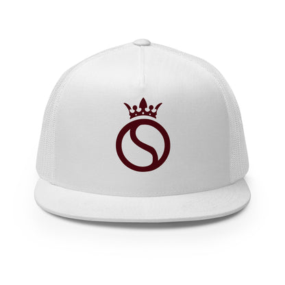 Performance | 5 Panel Trucker Cap | Sinton Desperados Baseball | Crest Logo