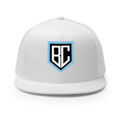 Performance | 5 Panel Trucker Cap | Blue Collar Softball 2034 | Emblem Logo