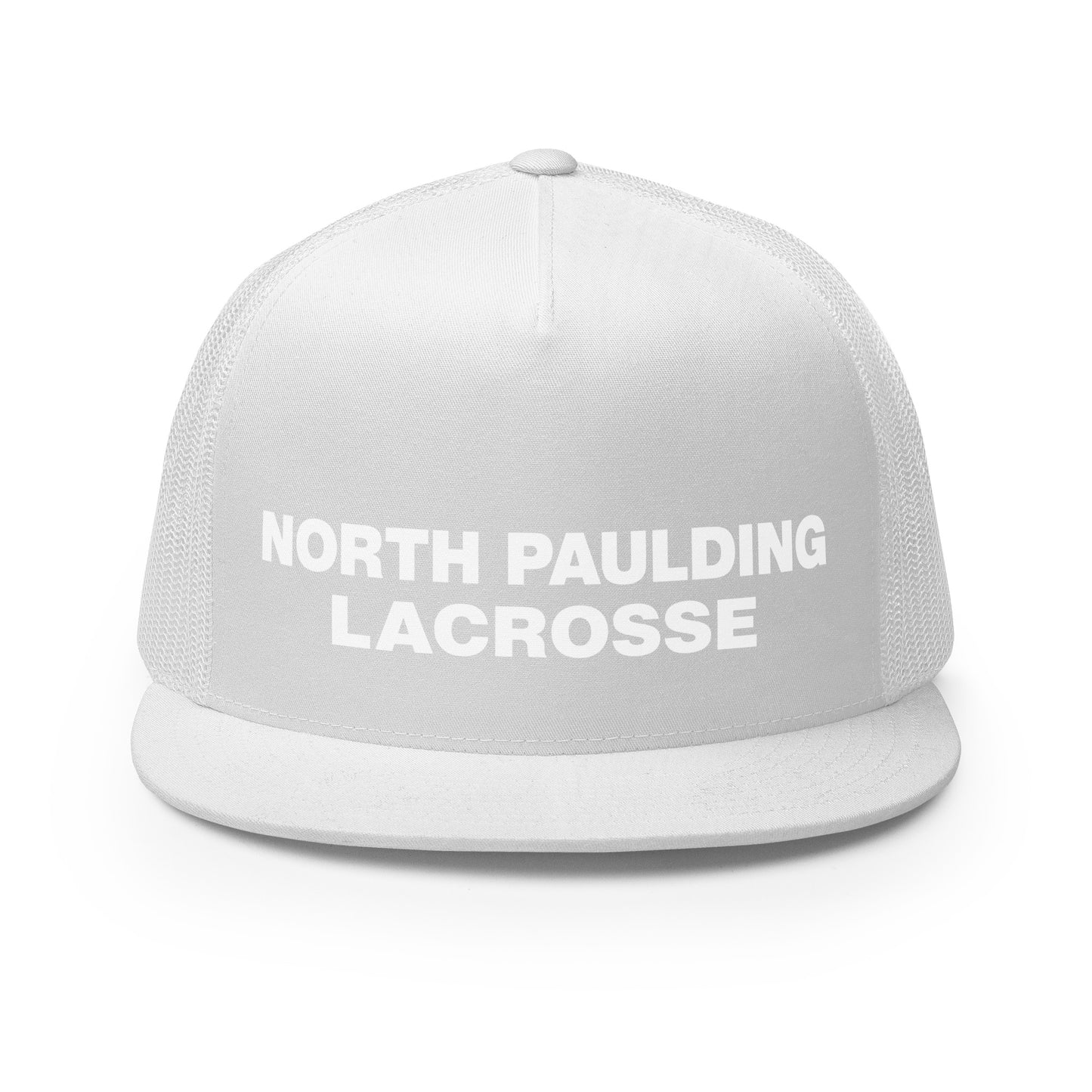 Performance | 5 Panel Trucker Cap | North Paulding Lacrosse | Badge Logo