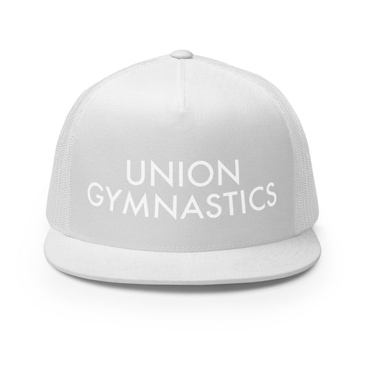 Performance | 5 Panel Trucker Cap | Union Gymnastics | Crest Logo