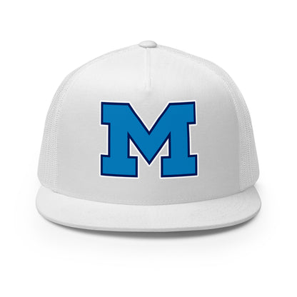 Performance | 5 Panel Trucker Cap | Medfield Softball | Lettermark Logo