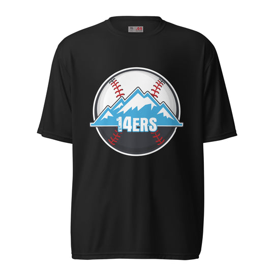 Active | Moisture Wicking Shirt | 14ers Baseball | Athletics Logo