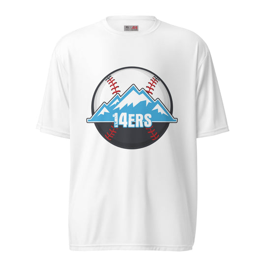 Active | Moisture Wicking Shirt | 14ers Baseball | Athletics Logo