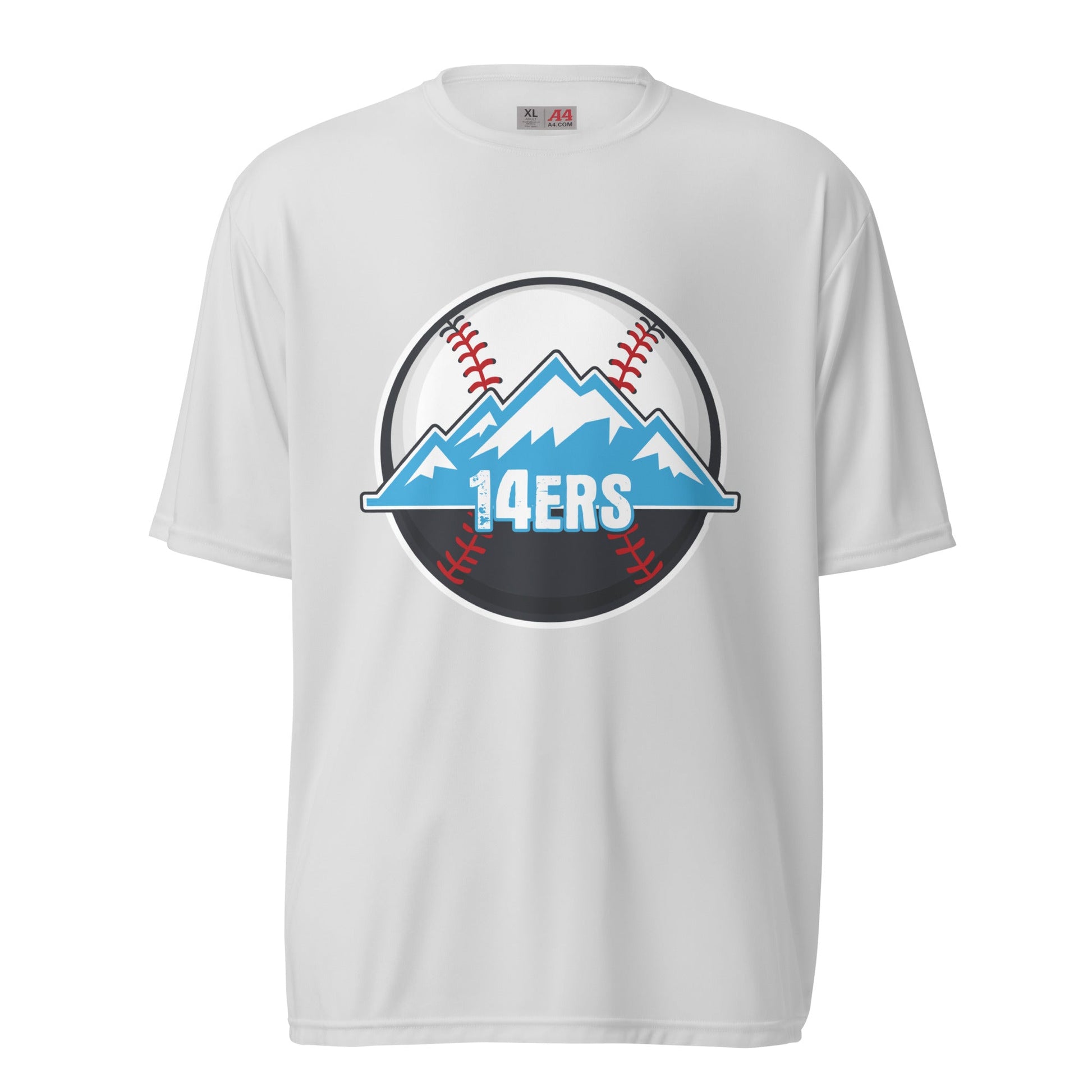 Active | Moisture Wicking Shirt | 14ers Baseball | Athletics Logo