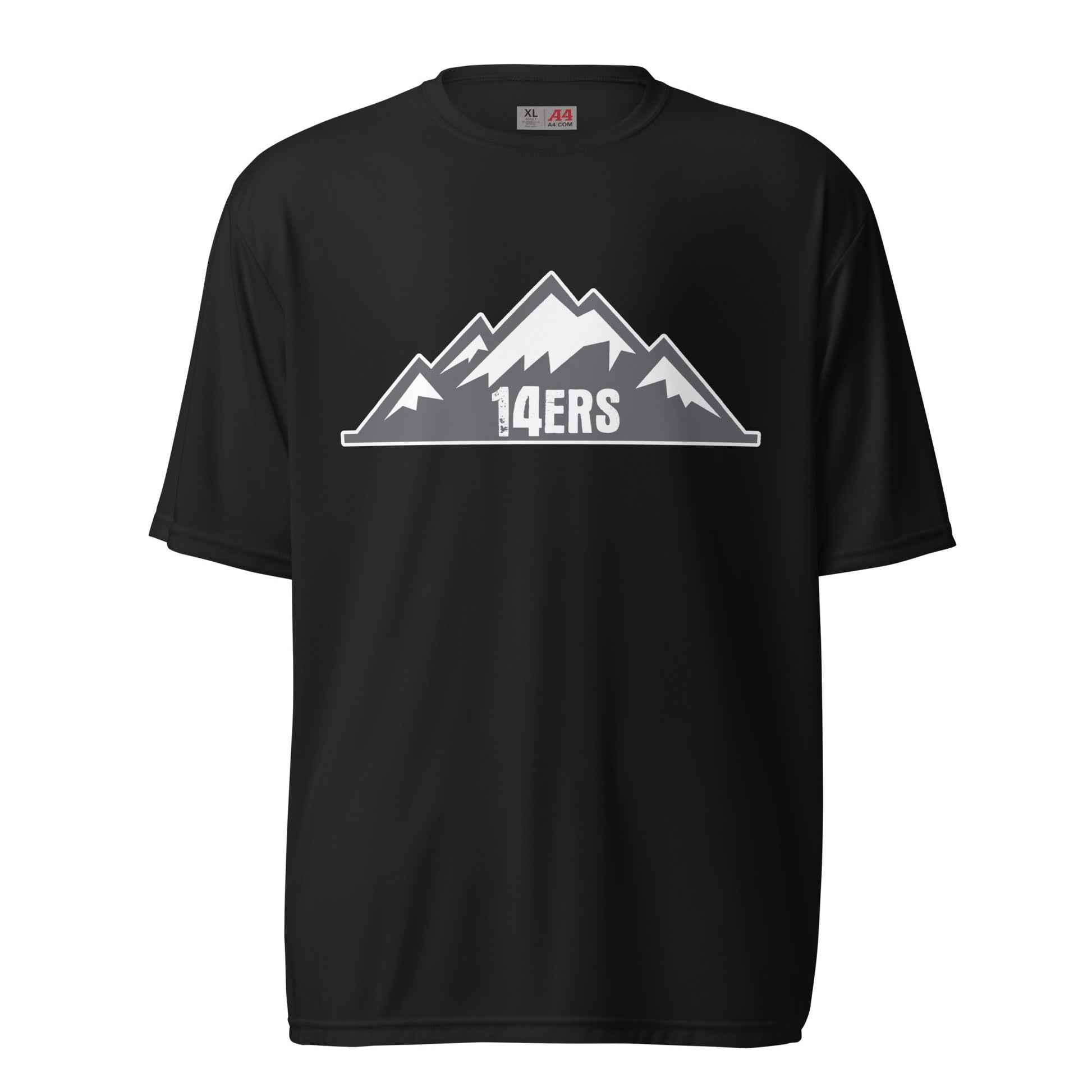 Active | Moisture Wicking Shirt | 14ers Baseball | Grey Logo