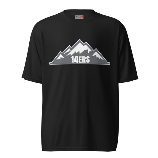 Active | Moisture Wicking Shirt | 14ers Baseball | Grey Logo