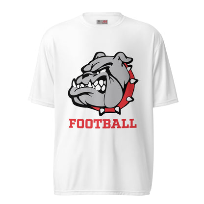 Active | Moisture Wicking Shirt | 6th Grade Bulldogs Team | Football Logo