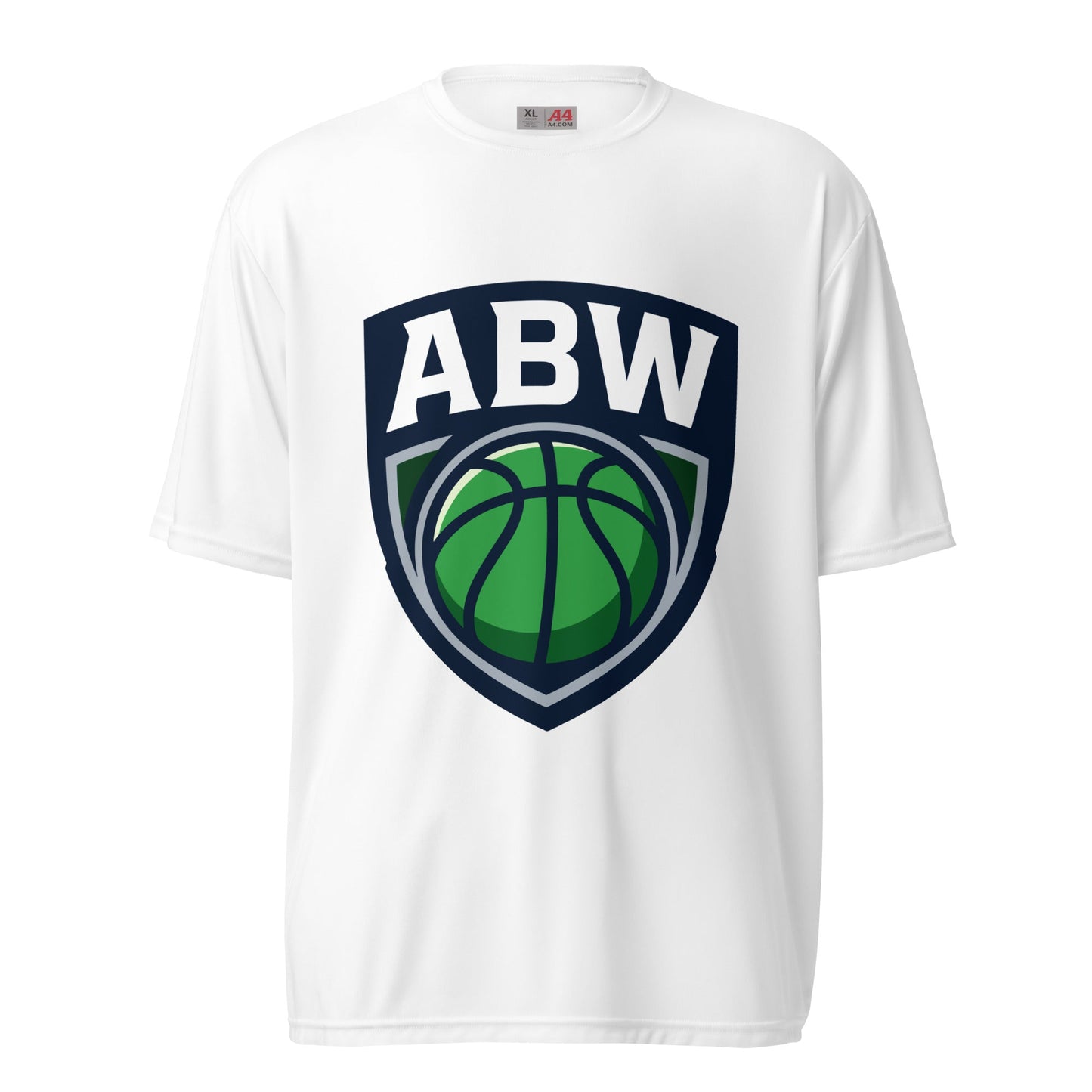 Active | Moisture Wicking Shirt | A Better Way Basketball Program | Shield Logo
