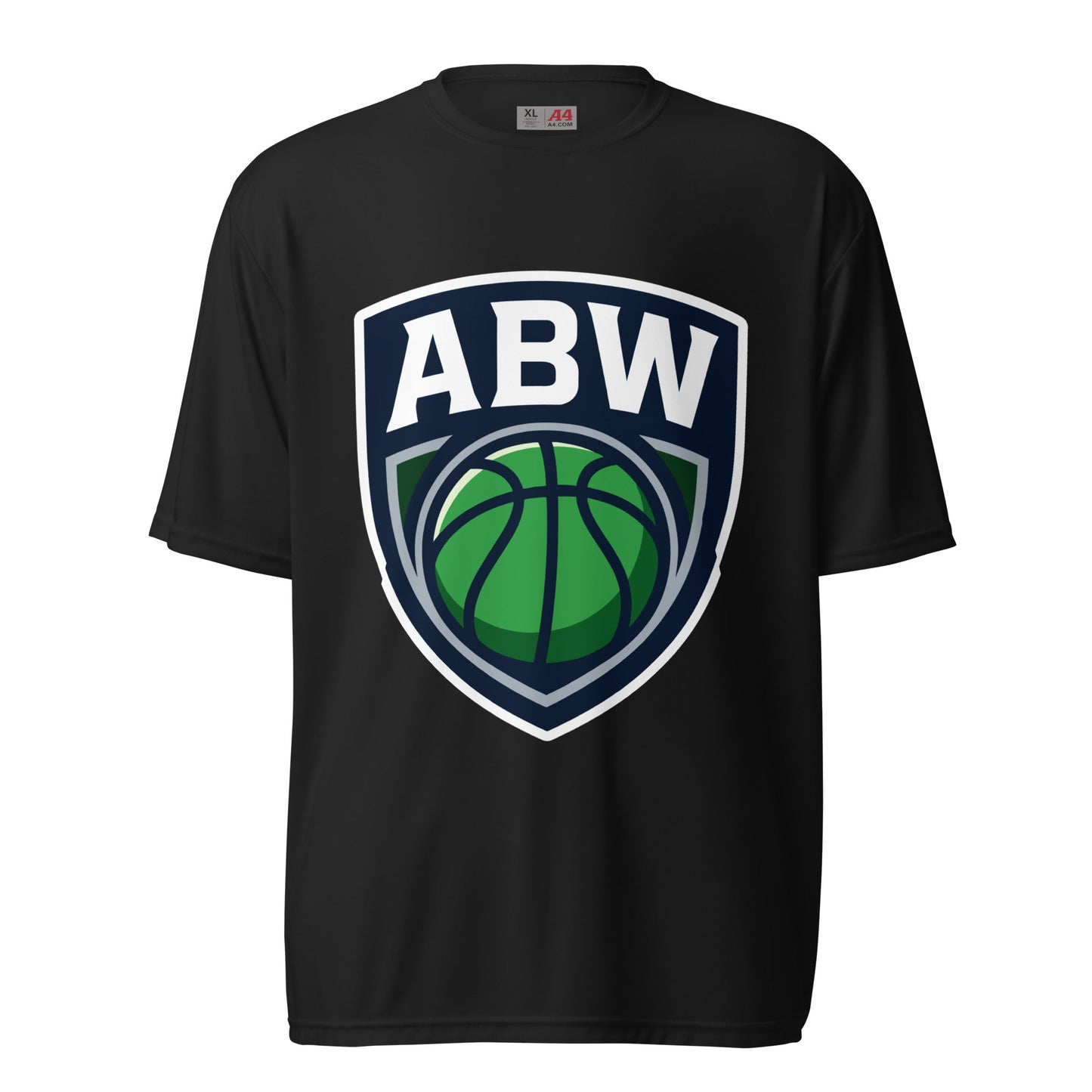 Active | Moisture Wicking Shirt | A Better Way Basketball Program | Shield Logo