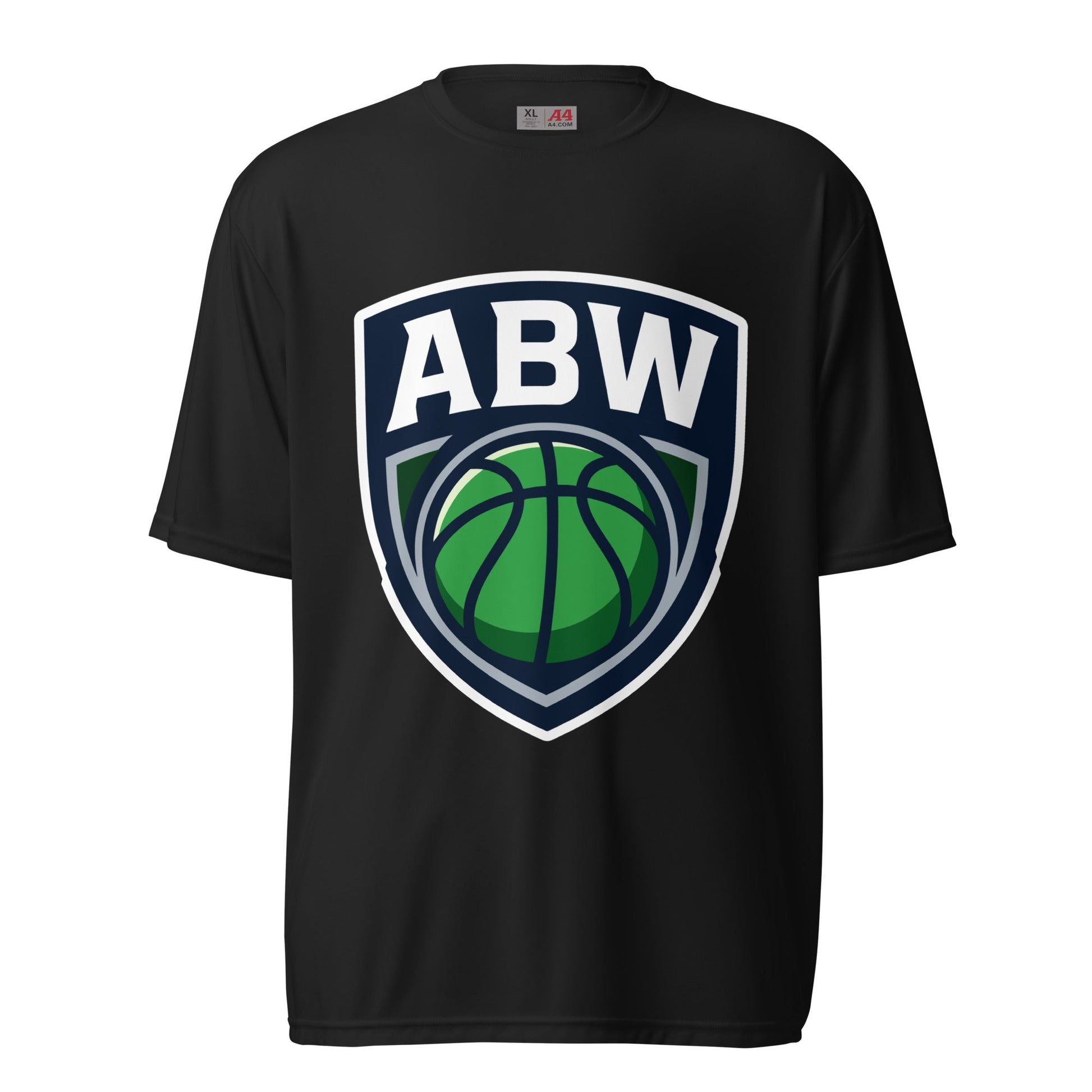 Active | Moisture Wicking Shirt | A Better Way Basketball Program | Shield Logo