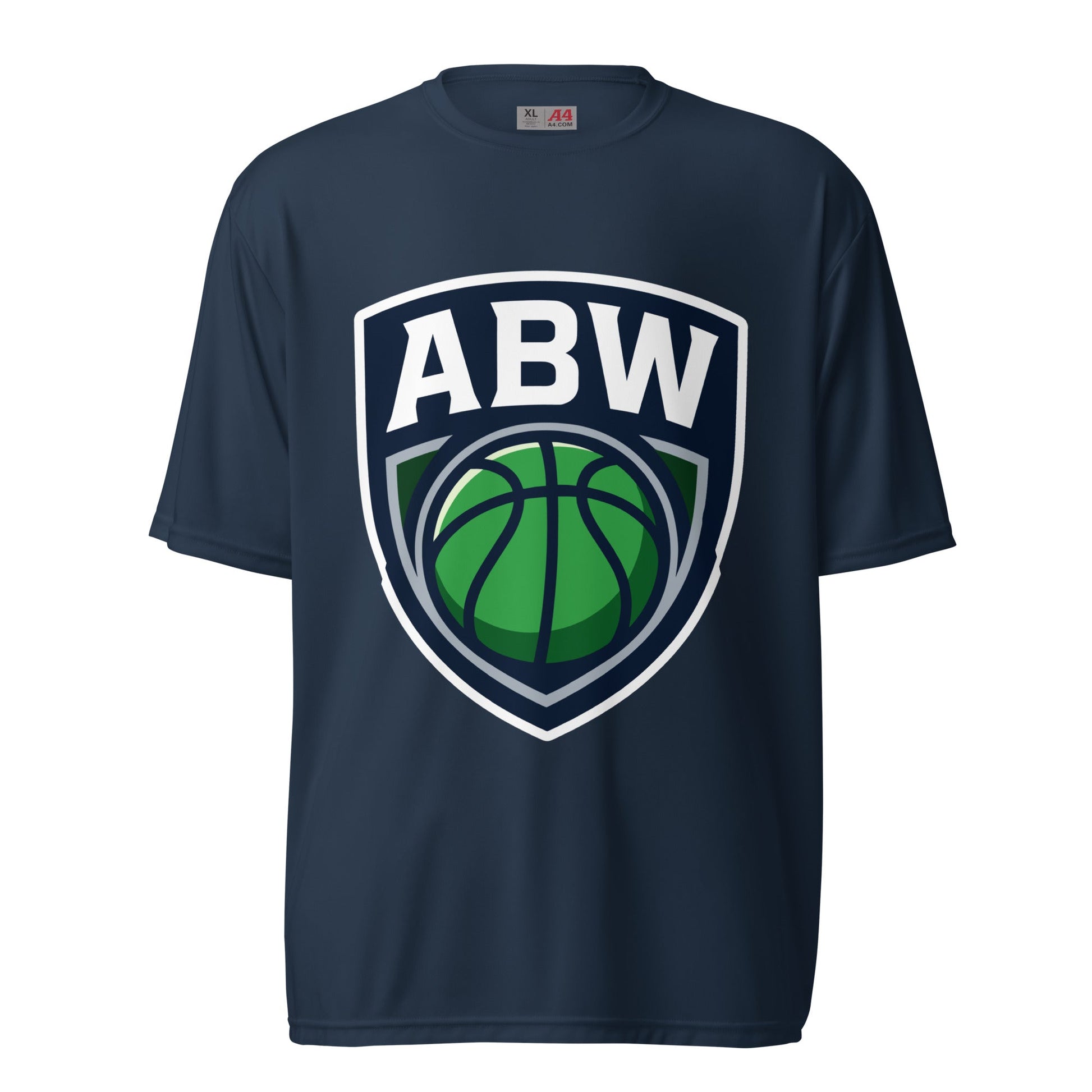 Active | Moisture Wicking Shirt | A Better Way Basketball Program | Shield Logo