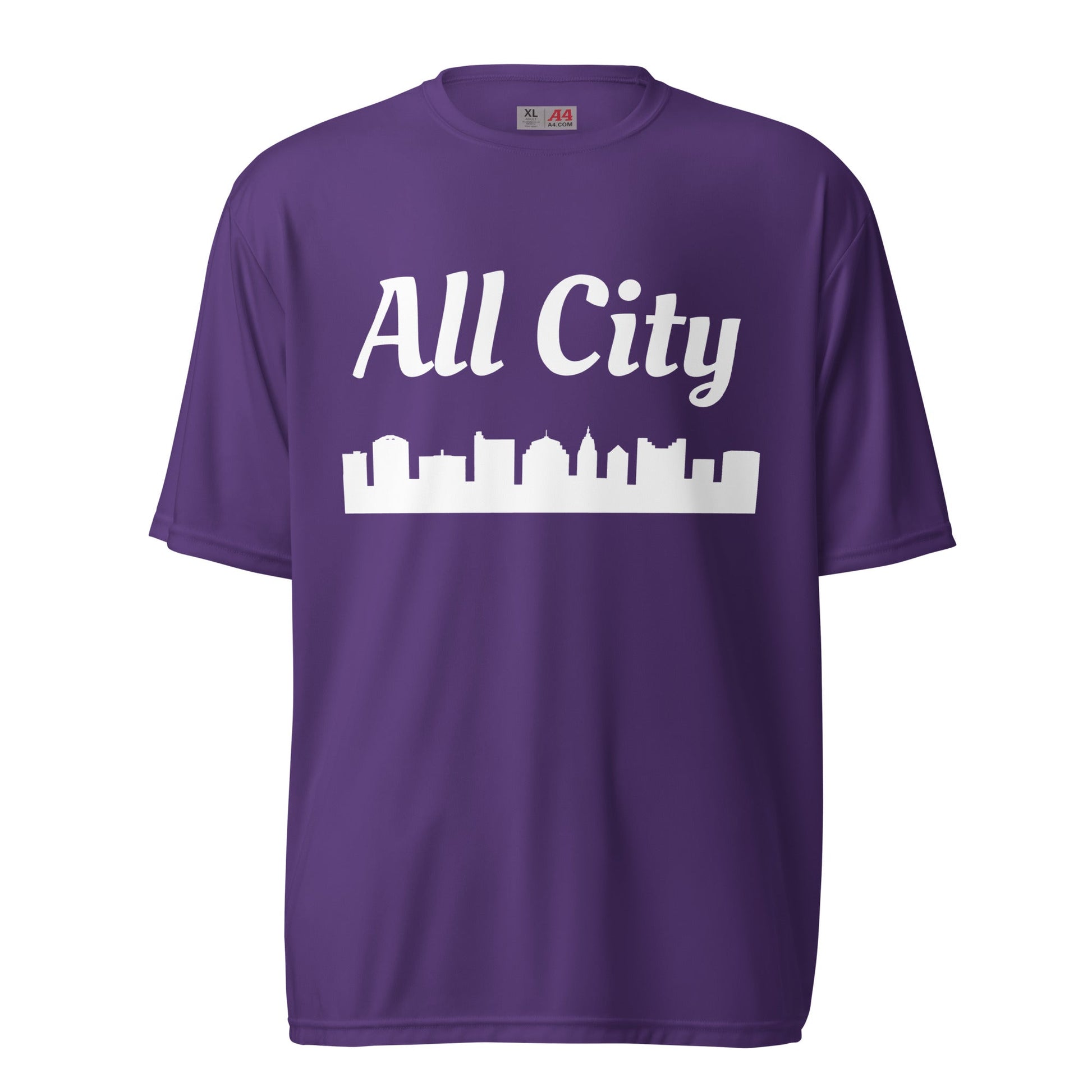 Active | Moisture Wicking Shirt | All City Volleyball Club | Alt Logo