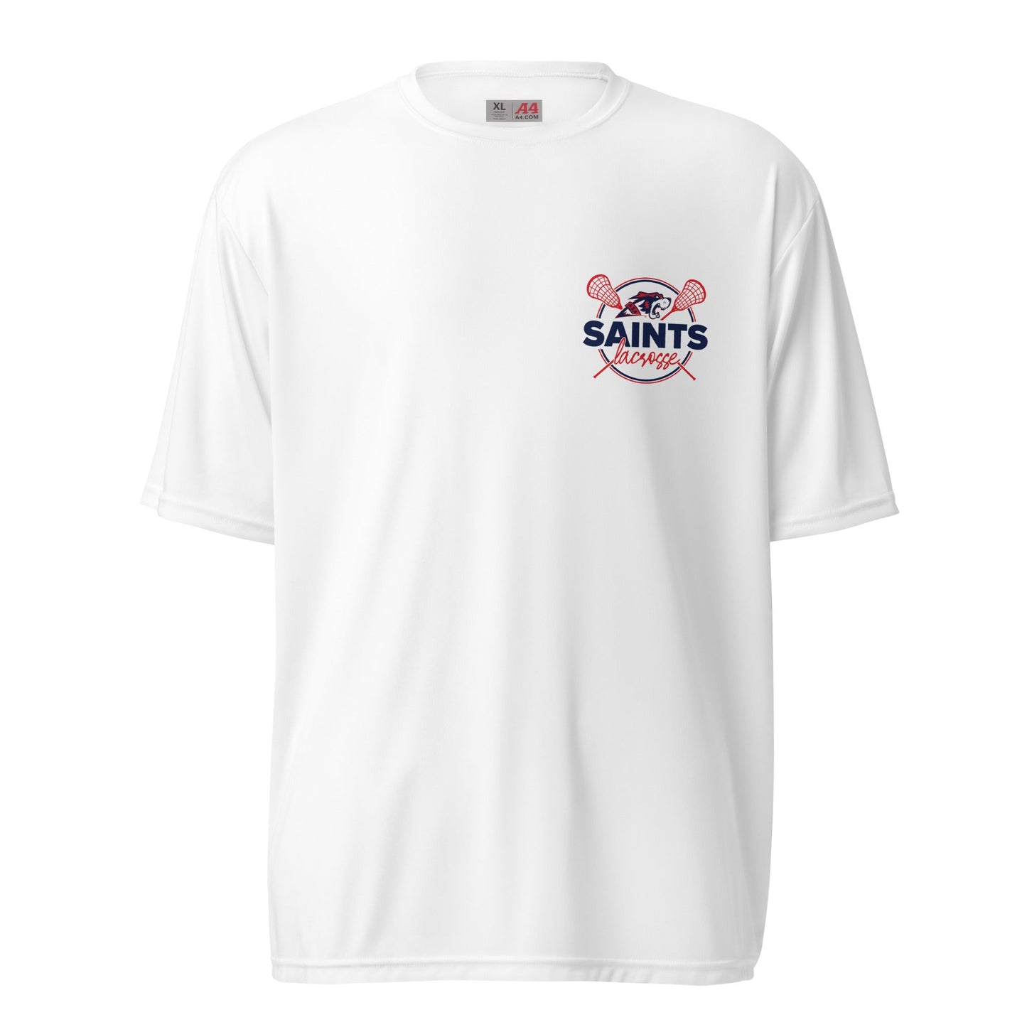 Active | Moisture Wicking Shirt | All Saints Academy Lacrosse | Pocket Logo