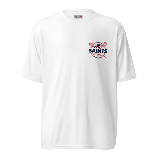 Active | Moisture Wicking Shirt | All Saints Academy Lacrosse | Pocket Logo