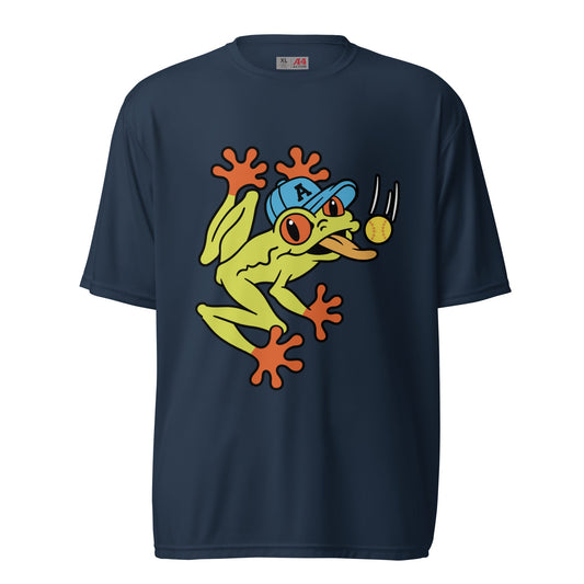 Active | Moisture Wicking Shirt | Aquasox Softball | Mascot Logo