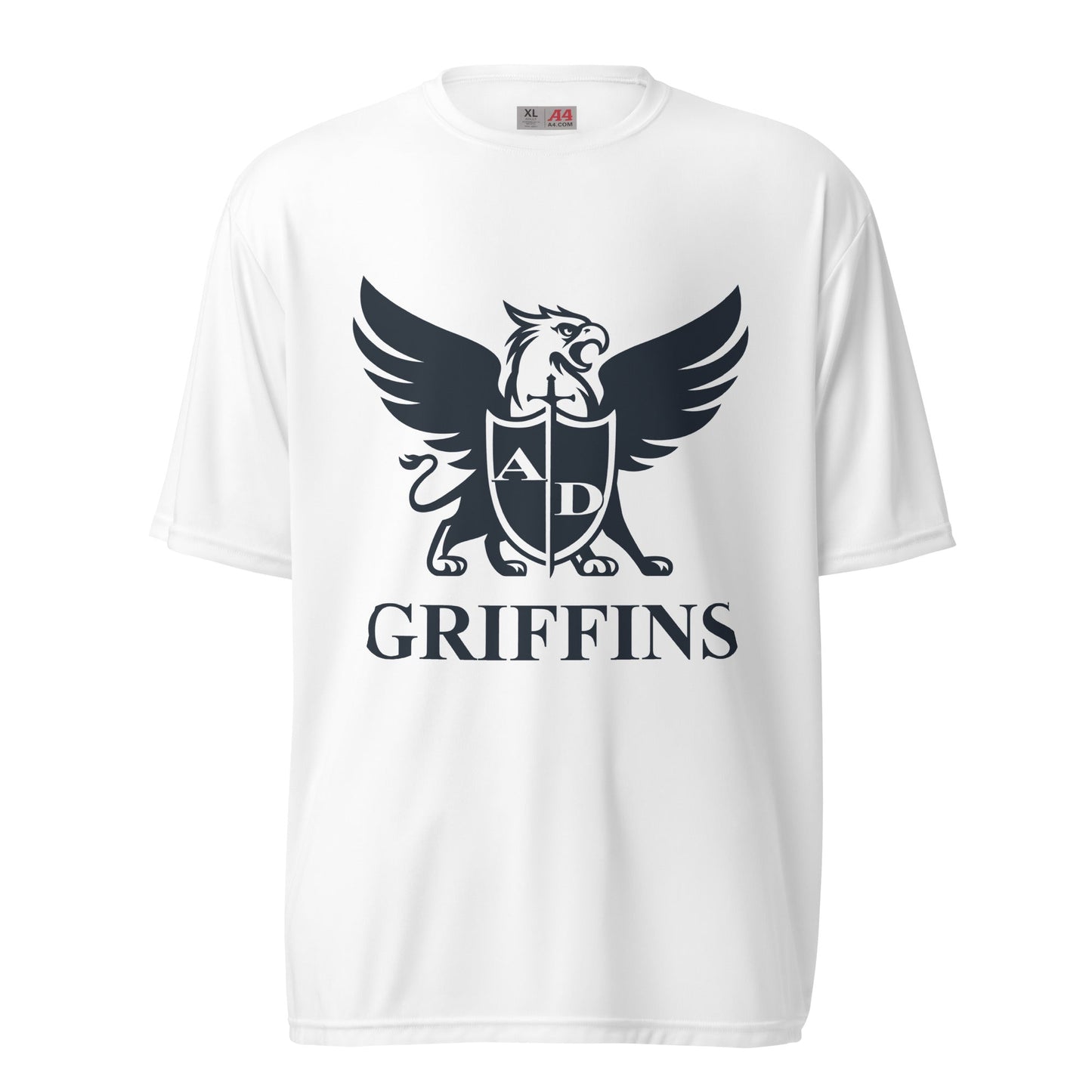 Active | Moisture Wicking Shirt | Arma Dei Academy Basketball | Griffin Logo