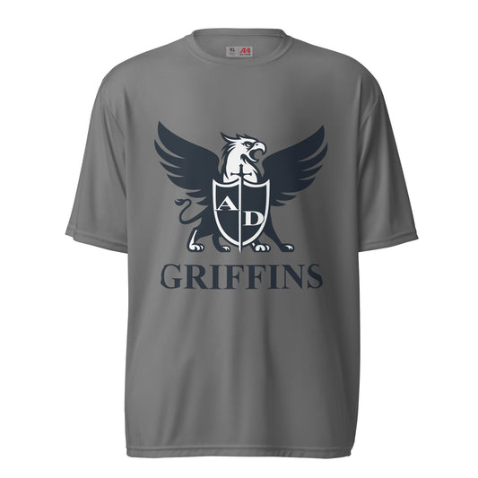 Active | Moisture Wicking Shirt | Arma Dei Academy Basketball | Griffin Logo