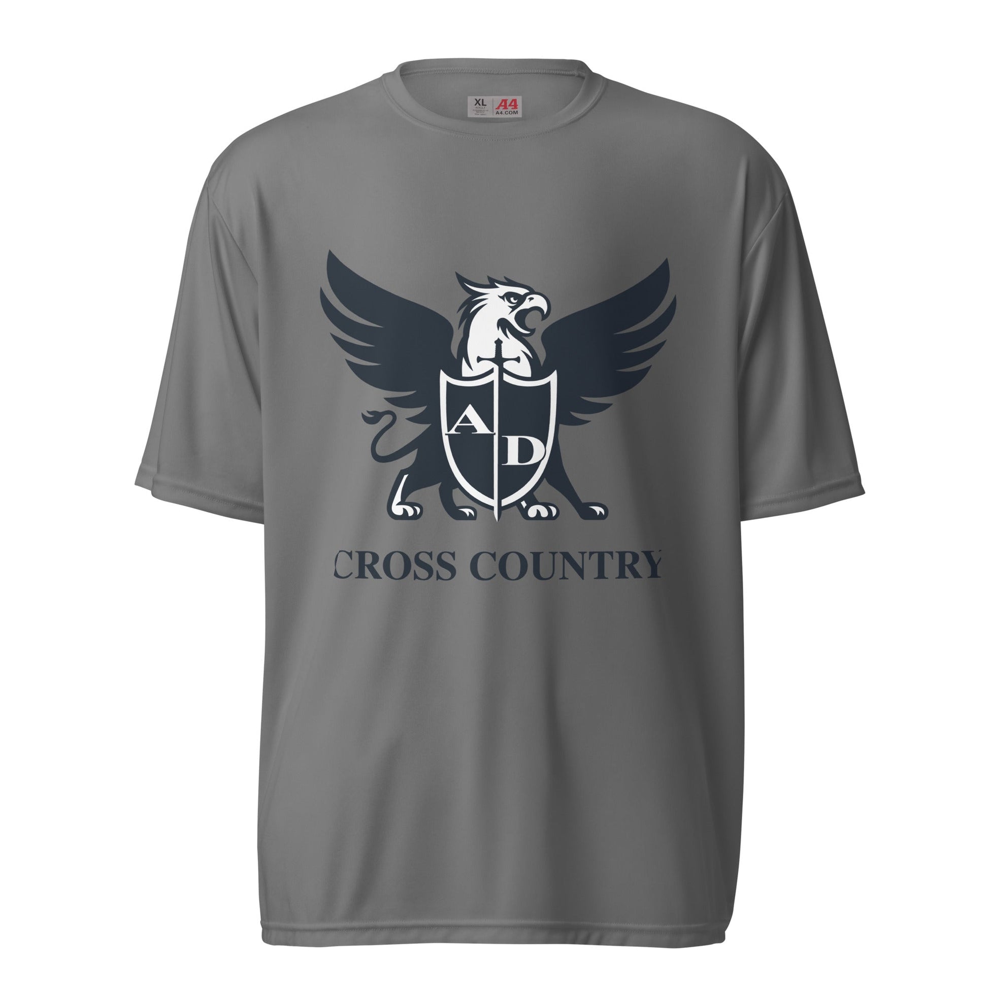 Active | Moisture Wicking Shirt | Arma Dei Academy Cross Country | Griffin Logo