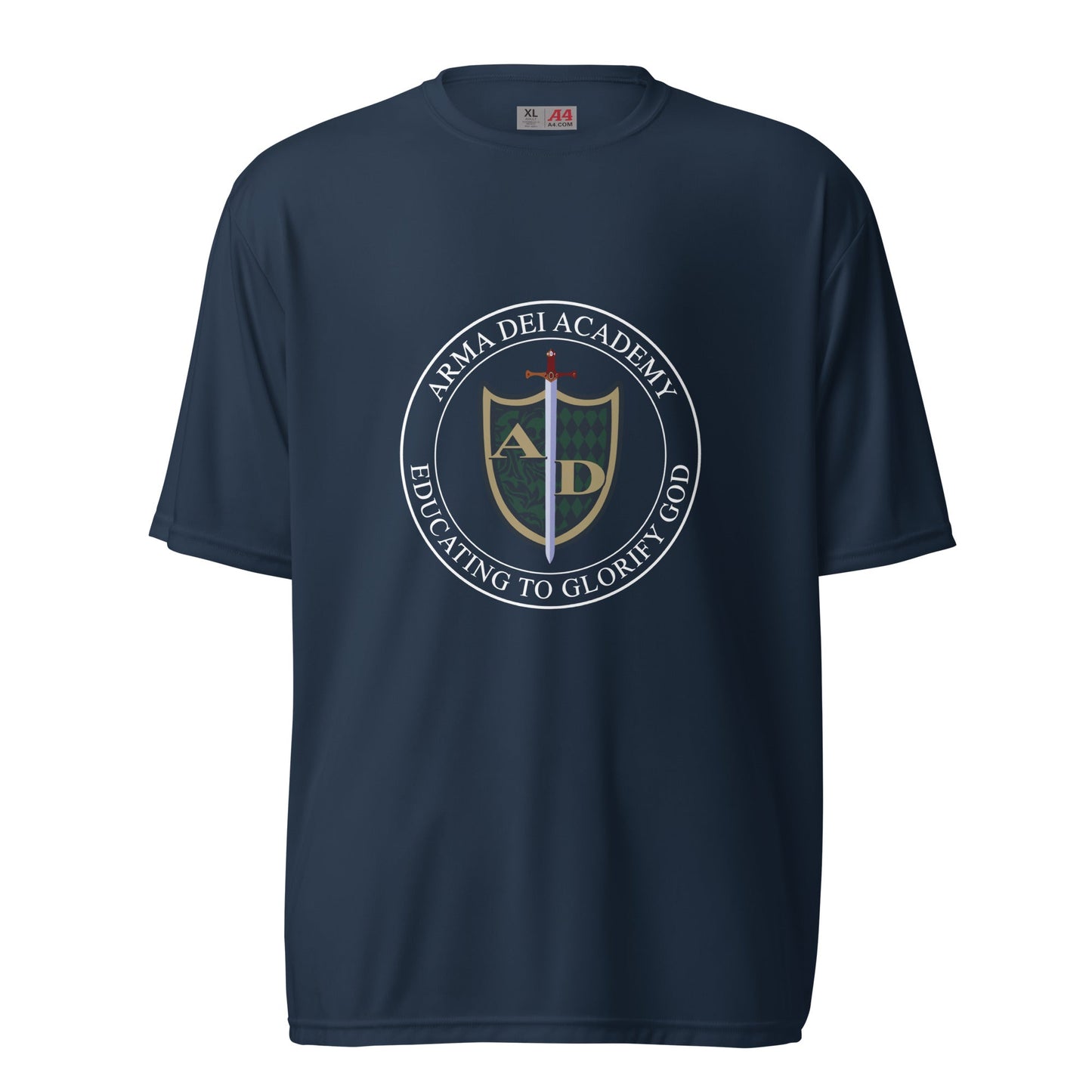 Active | Moisture Wicking Shirt | Arma Dei Academy | Emblem