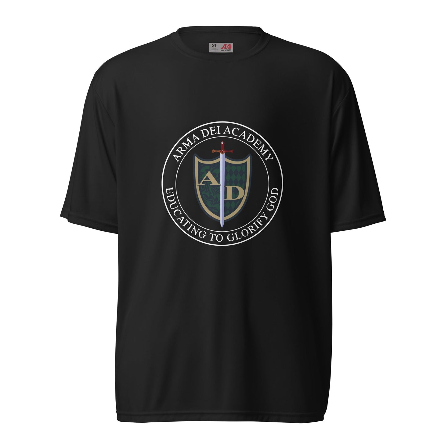 Active | Moisture Wicking Shirt | Arma Dei Academy | Emblem