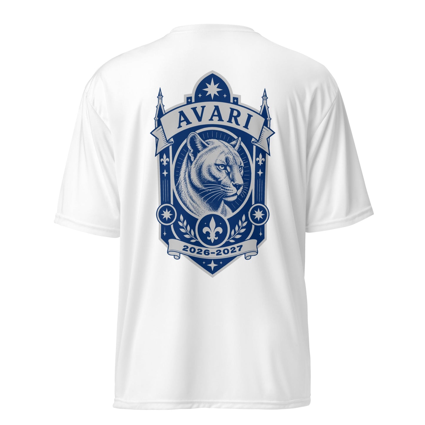 Active | Moisture Wicking Shirt | Arma Dei Academy Logic Houses | Avari Logo