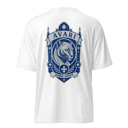 Active | Moisture Wicking Shirt | Arma Dei Academy Logic Houses | Avari Logo