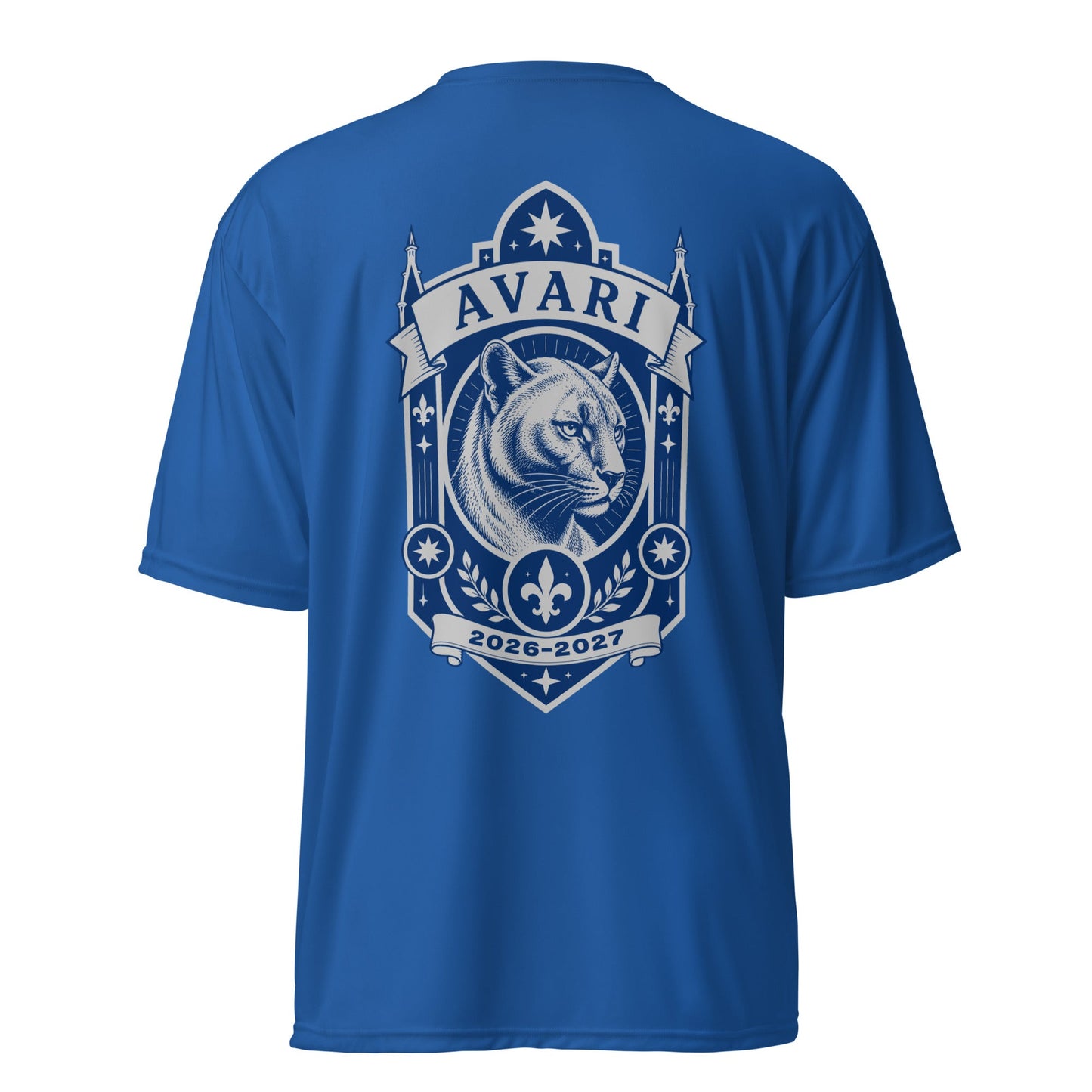 Active | Moisture Wicking Shirt | Arma Dei Academy Logic Houses | Avari Logo