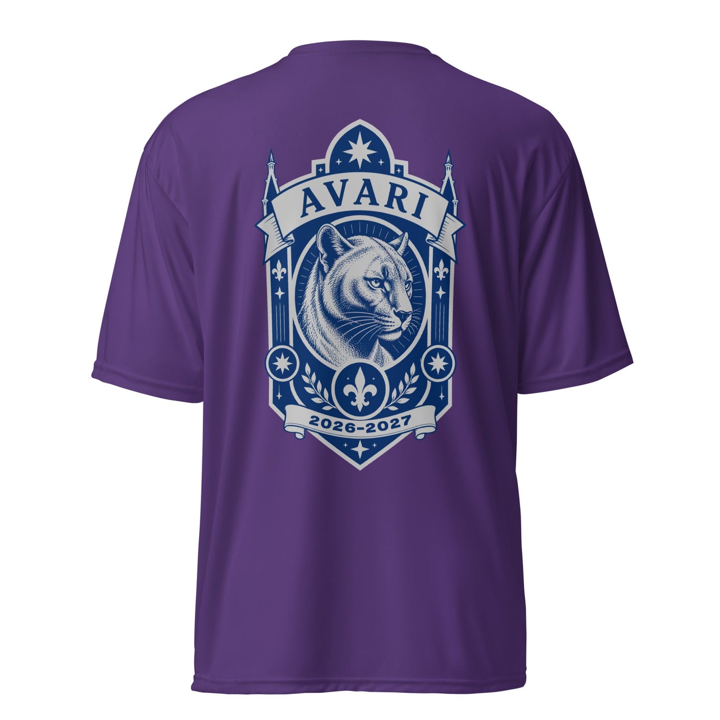 Active | Moisture Wicking Shirt | Arma Dei Academy Logic Houses | Avari Logo