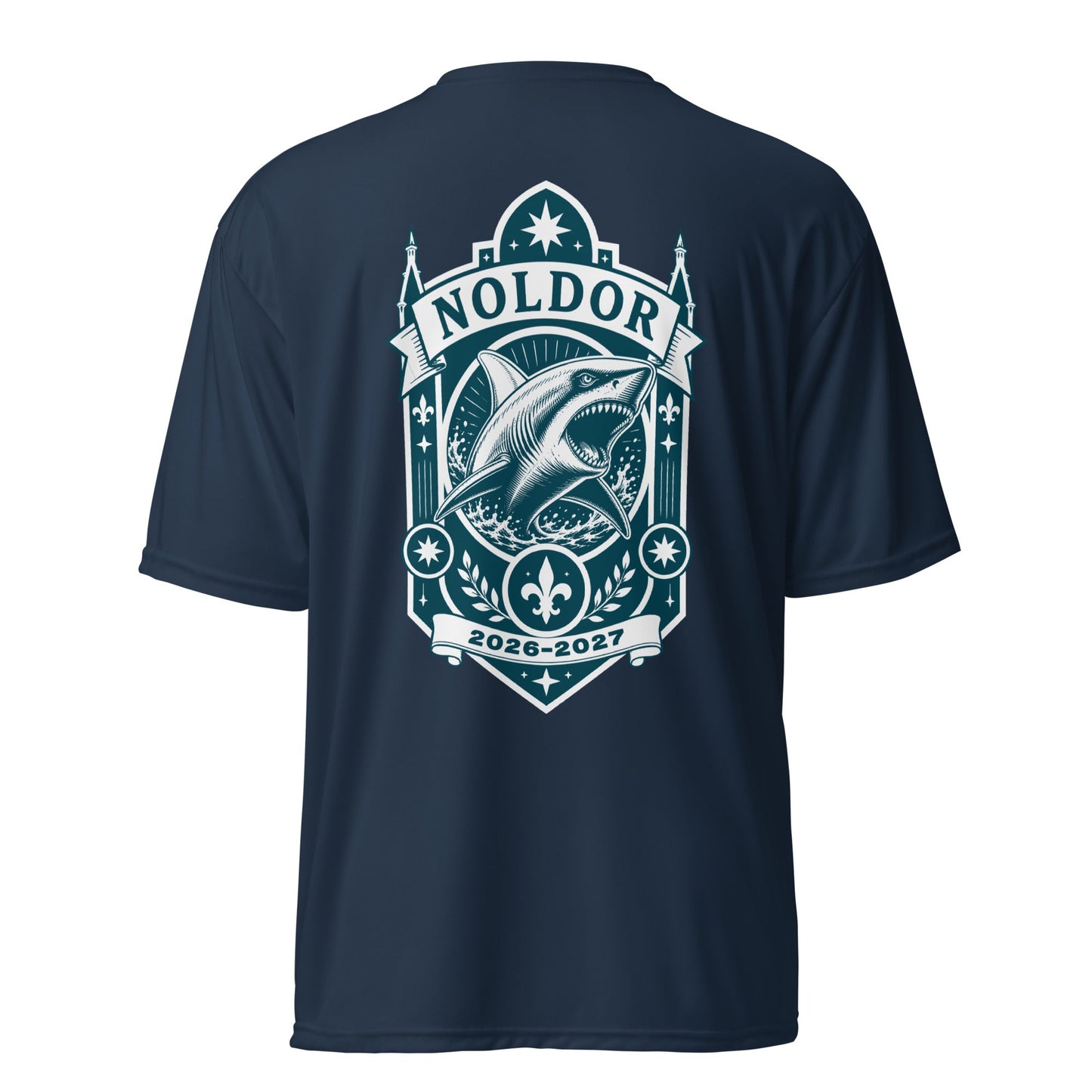 Active | Moisture Wicking Shirt | Arma Dei Academy Logic Houses | Noldor Logo