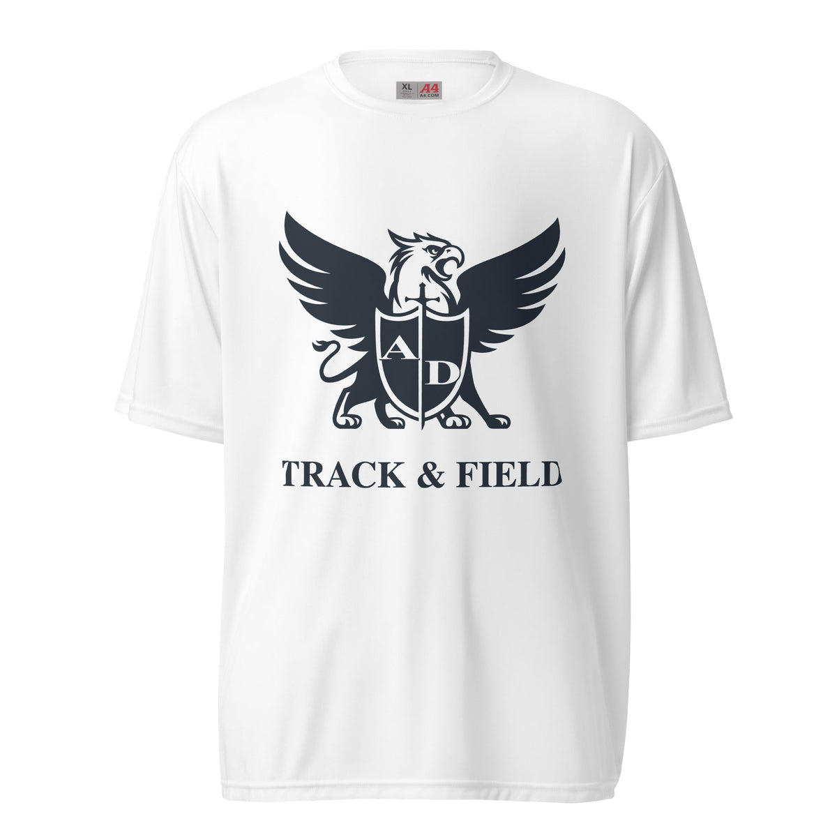 Active | Moisture Wicking Shirt | Arma Dei Academy Track and Field | Griffin Logo
