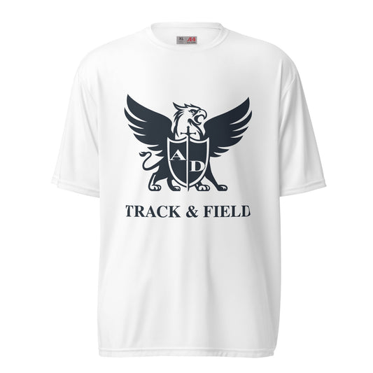 Active | Moisture Wicking Shirt | Arma Dei Academy Track and Field | Griffin Logo