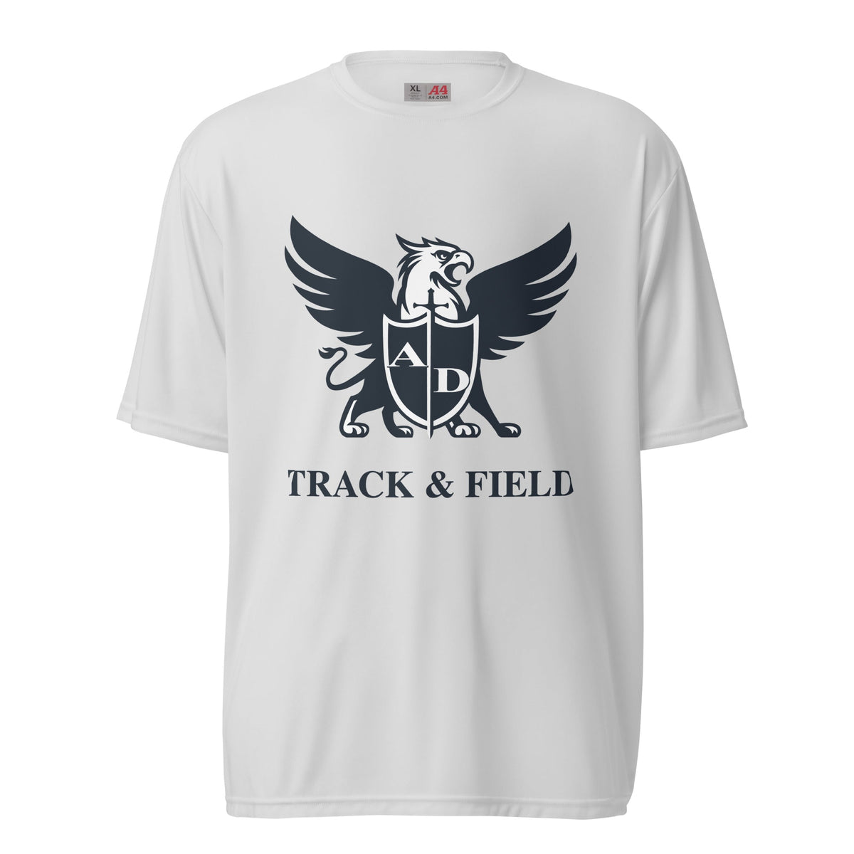 Active | Moisture Wicking Shirt | Arma Dei Academy Track and Field | Griffin Logo