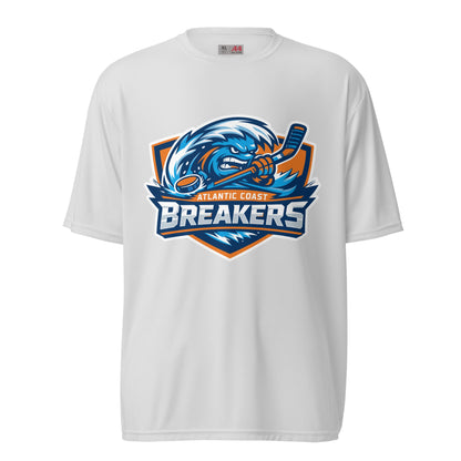 Active | Moisture Wicking Shirt | Atlantic Coast Breakers Hockey | Mascot Shield Logo