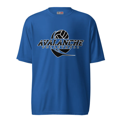 Active | Moisture Wicking Shirt | Avalanche Volleyball Club | Crest Logo