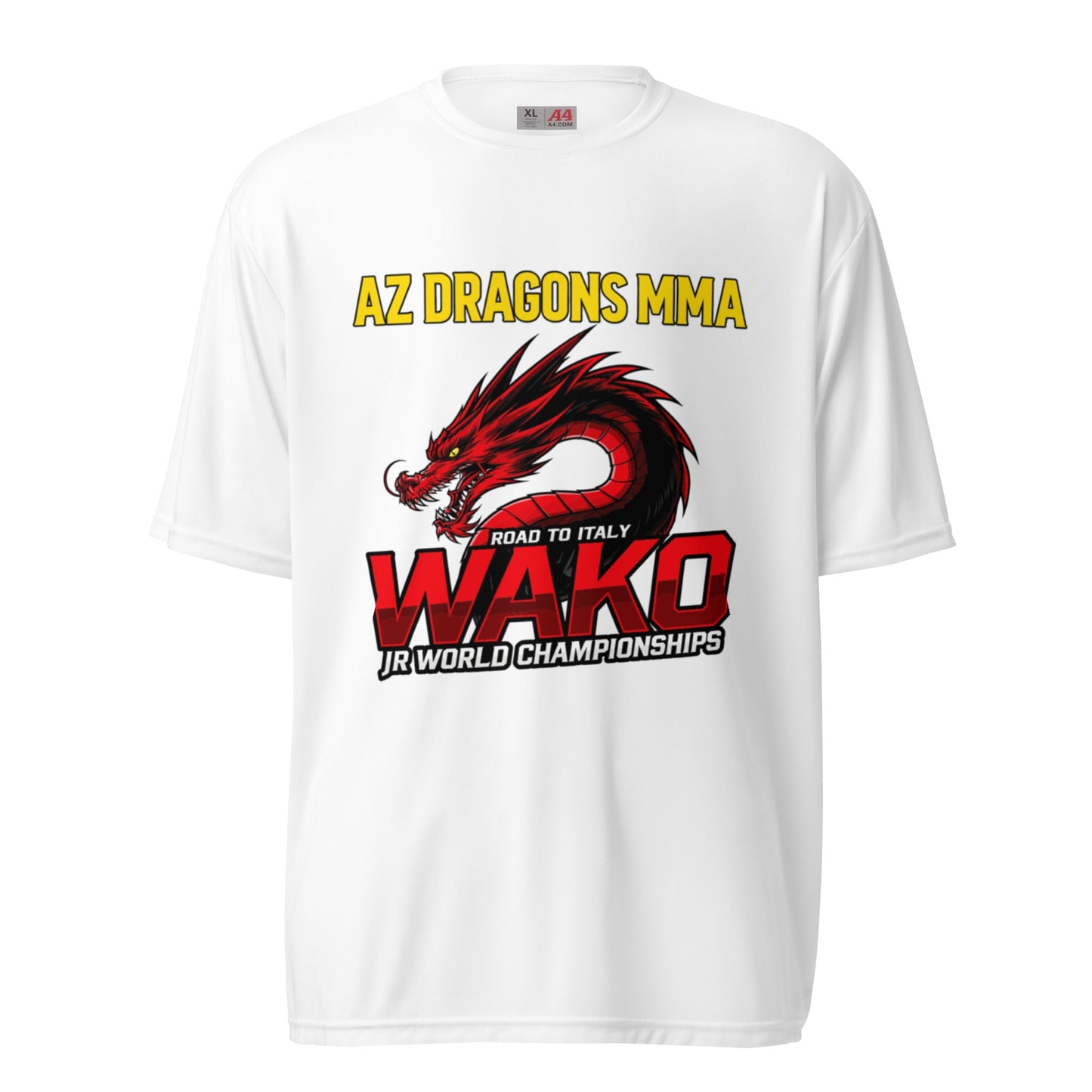 Active | Moisture Wicking Shirt | AZ DRAGONS MMA | Vanguard Logo