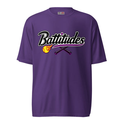 Active | Moisture Wicking Shirt | Battitudes | Crest Logo