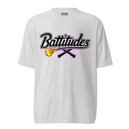 Active | Moisture Wicking Shirt | Battitudes | Crest Logo