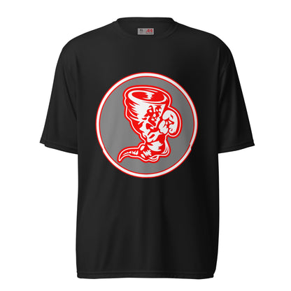 Active | Moisture Wicking Shirt | Bay High Softball | Badge Logo